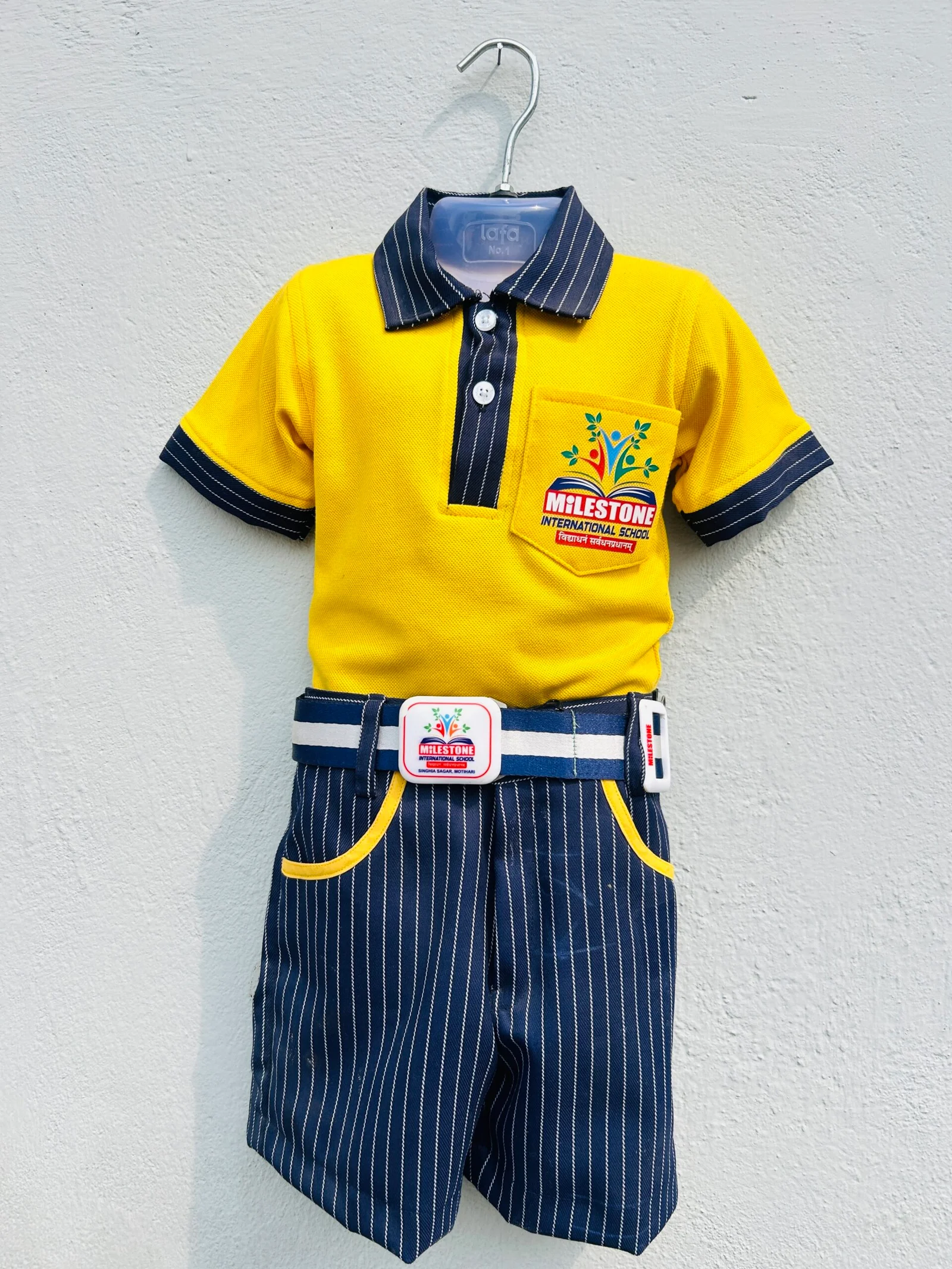 Pre-Nursery to UKG summer uniform — boys